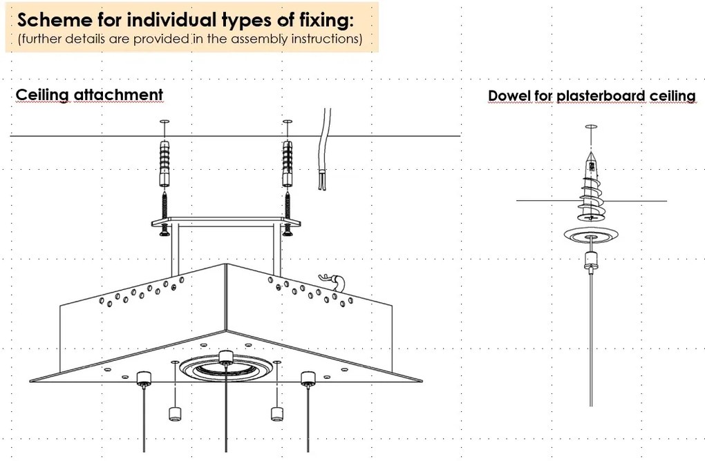 Element decorativ suspendat design frunze care cad din tavan QUERCUS