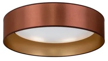 Plafonieră LED Duolla ROLLER LED/24W/230V d. 45 cm cupru/auriu