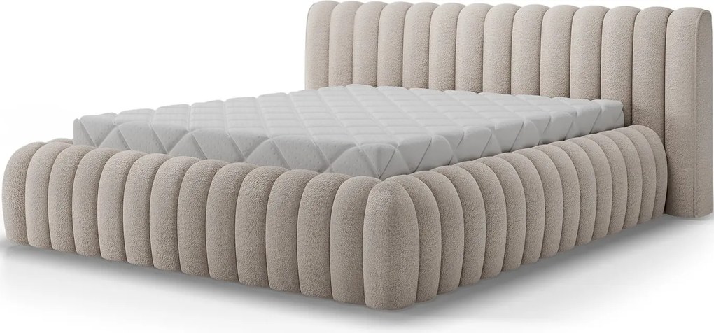 Pat lemn masiv Carilla 140/160/180x200 cm Personalizabil - Royal 18, 180x200