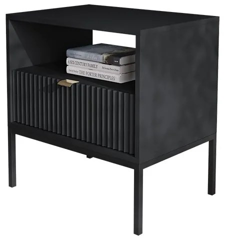 Noptieră NOVA 56x54 cm negru