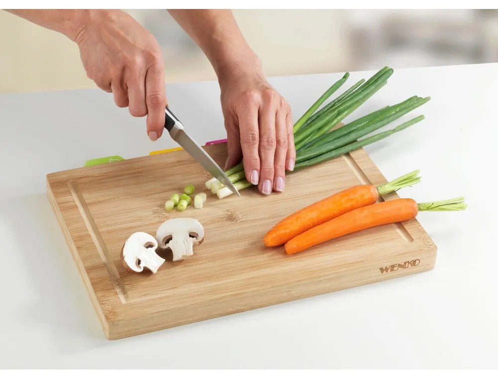 Tocător din bambus 22,5x32,5 cm Bella – Wenko