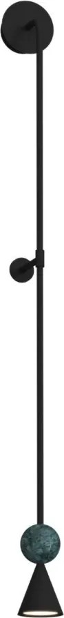 Aplica de perete LED modern Art Deco Bingo malachit