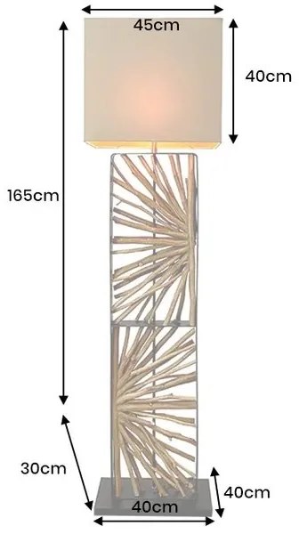 Lampa de podea design unic EUPHORIA 165cm