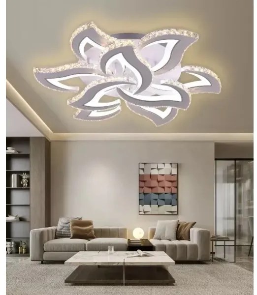 Lustră LED dimabilă aplicată Brilagi TWIST LED/180W/230V 3000-6500K + telecomandă