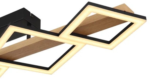 Plafonieră LED Globo 67288D2 DUSTIN LED/35W/230V 3000K