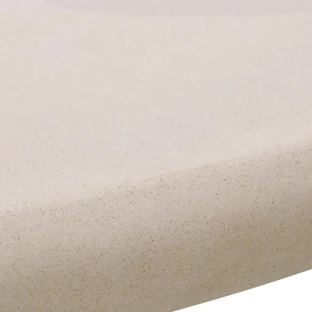 Masa design LUX pentru interior si exterior Cleon M crem