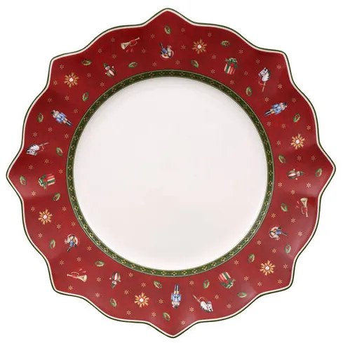 Farfurie roșie, diametru 29 cm, colecția Toy's Delight - Villeroy & Boch