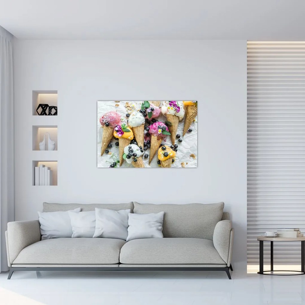 Tablou cu înghețată (90x60 cm)