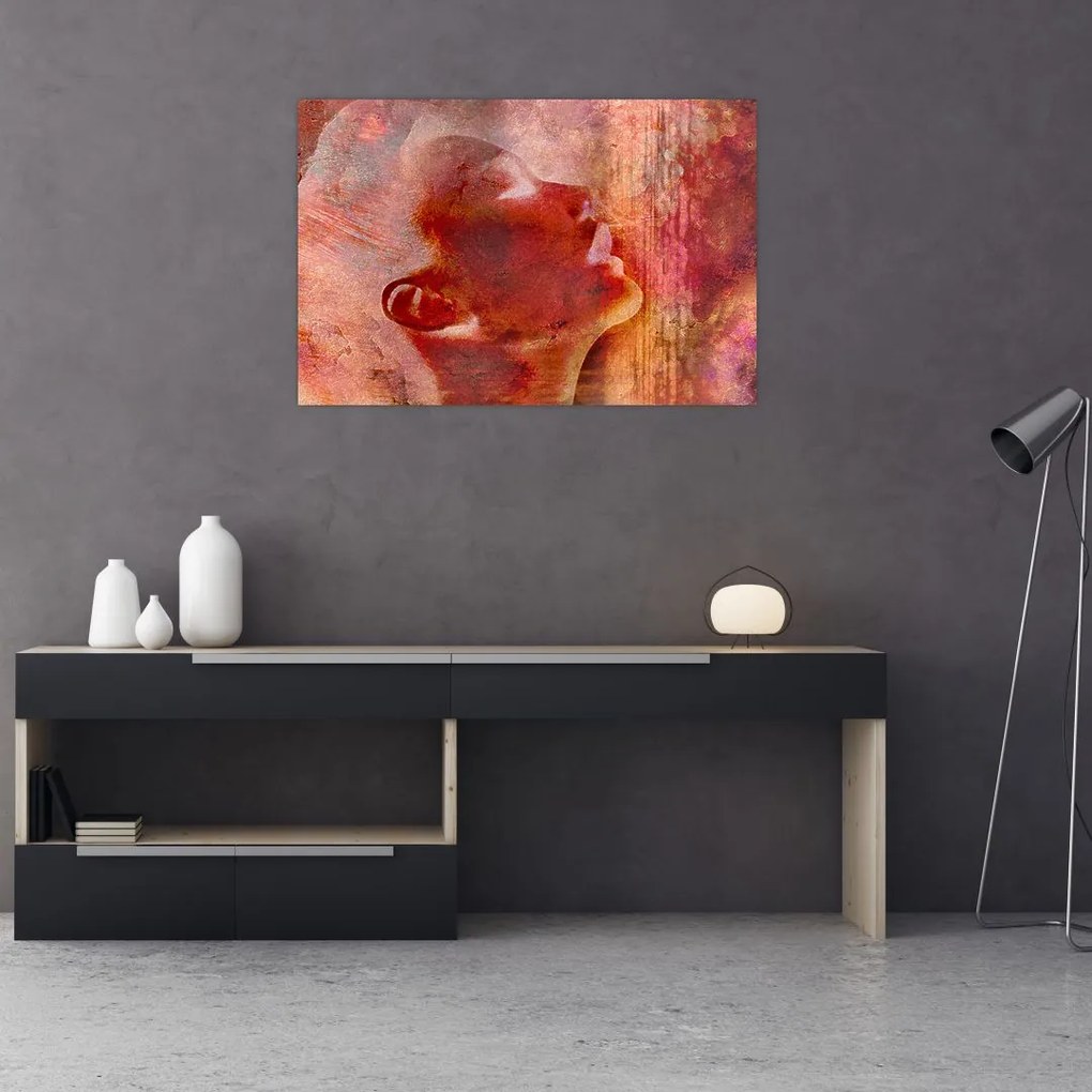 Tablou - Profilul feței feminine (90x60 cm)