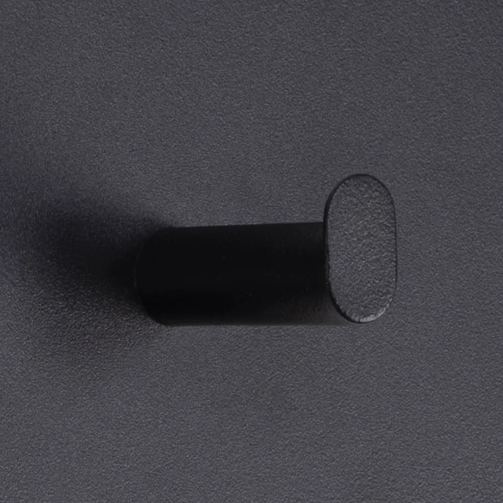 Cuier de perete din metal Actona Selje, negru