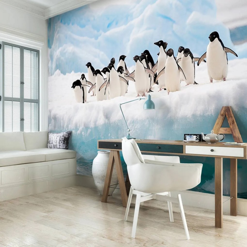 Fototapet - Pinguini (152,5x104 cm)