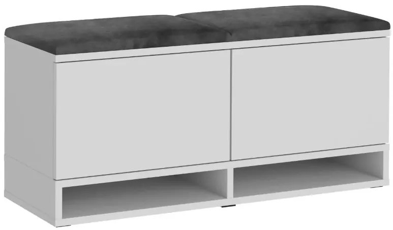 Cuier pentru hol White/Grey