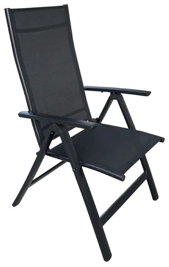 Set 4 scaune Mars negru H113 cm
