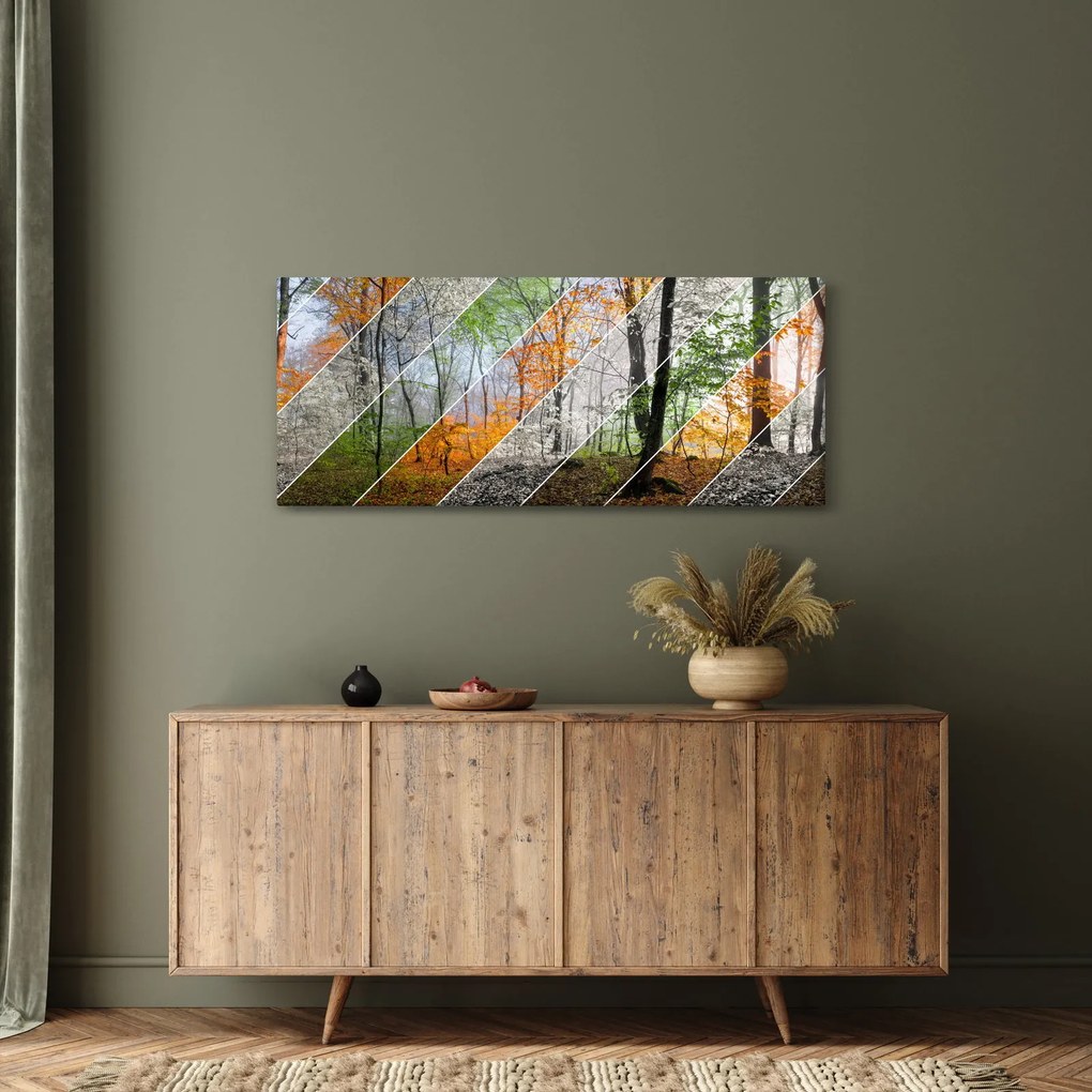 Tablou - Schimbarea anotimpurilor (120x50 cm)