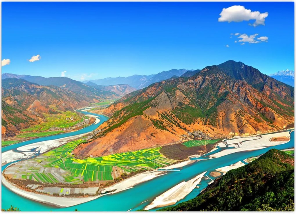 Tablou - Râul Yangtze (70x50 cm)