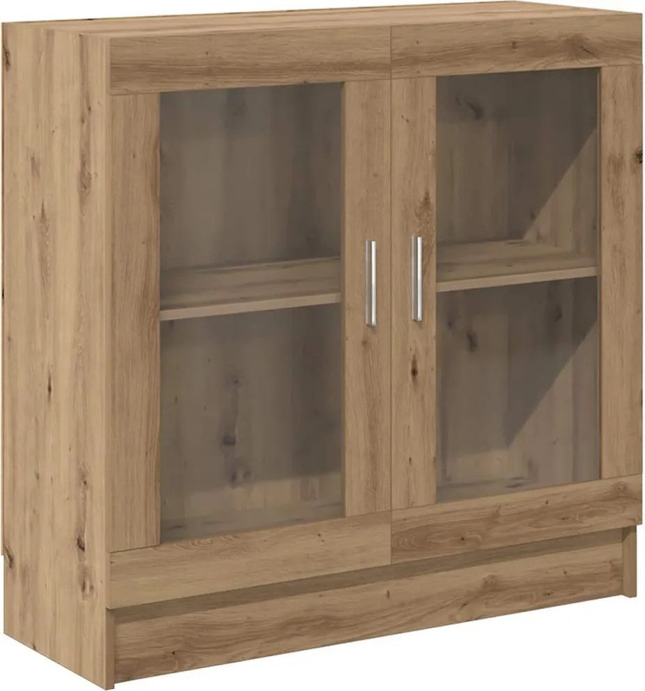 vidaXL Bibliotecă, stejar artizanal, 82,5x30,5x80 cm, lemn prelucrat