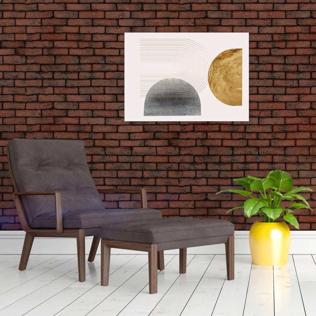 Tablou pe sticlă - Arcuri rustice N⁰2 (70x50 cm)