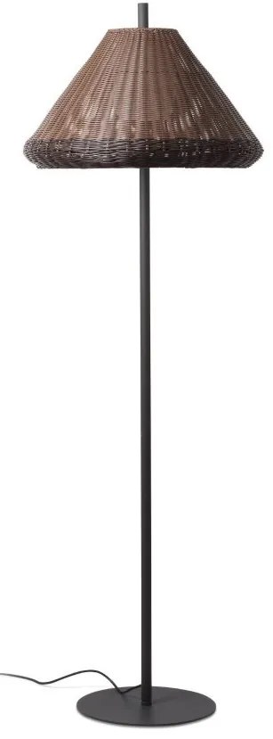 Lampa de podea iluminat exterior decorativ SAIGON 195/W70 gri/maro