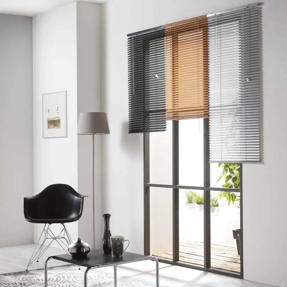 Jaluzea venețiană albă din metal 90x130 cm Venitien – douceur d'intérieur