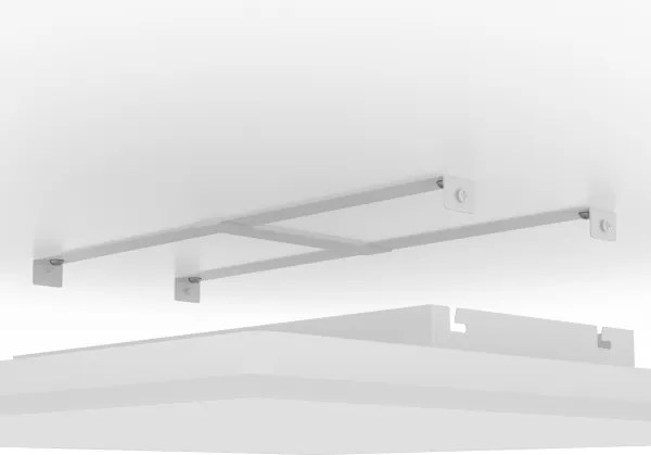 Eglo 902305 - Panou LED aplicat MORADILLO-R, reglabil, LED/33W/230V, 60x60cm, alb, cu telecomandă