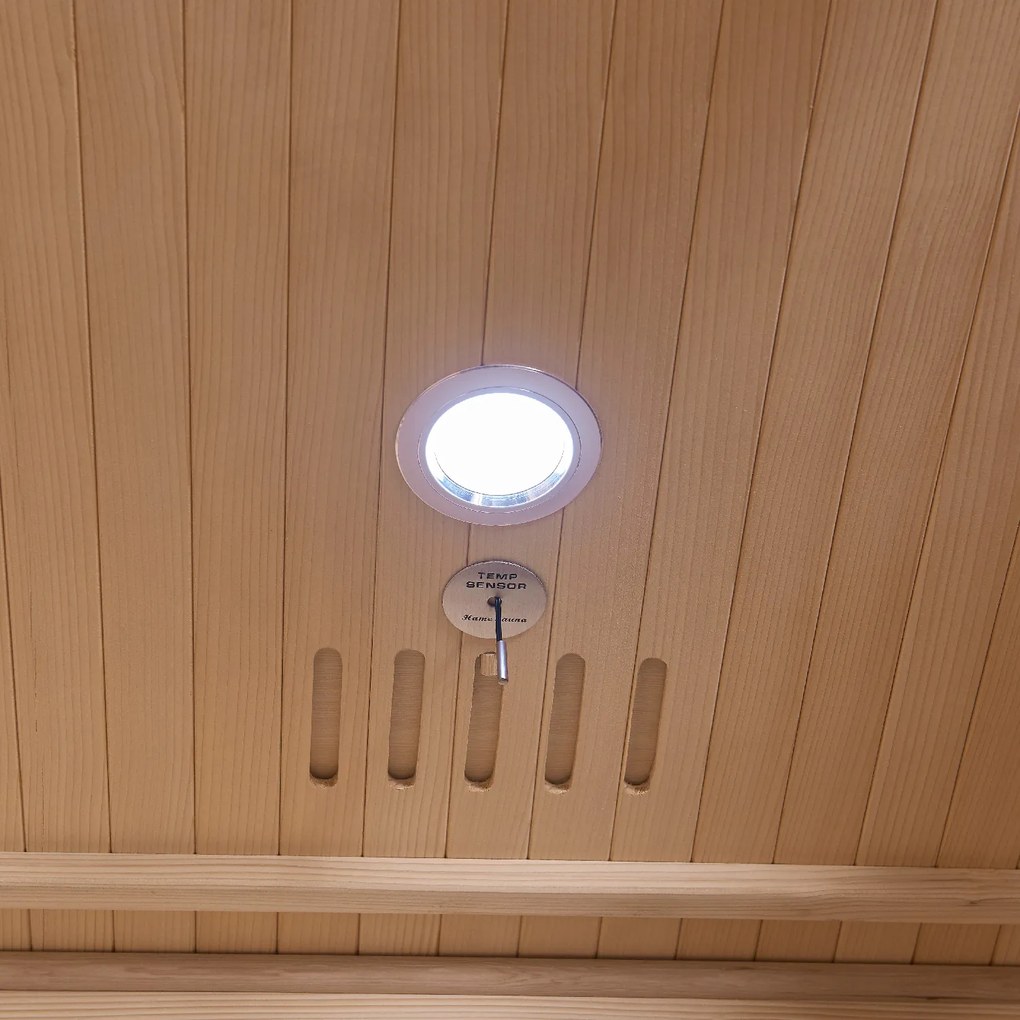 Infračervená sauna Skara čierna s technológiou Dual