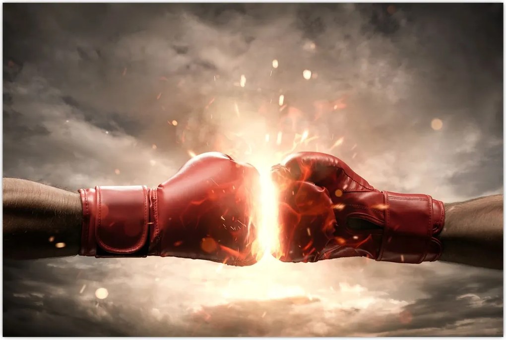 Tablou - Boxing (90x60 cm)