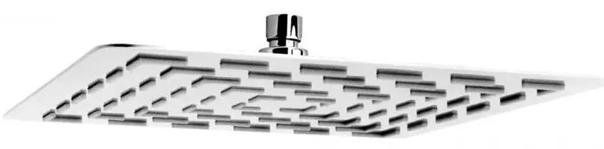 Palarie de dus patrata FDesign Inula 30x30 cm crom lucios 1 functie