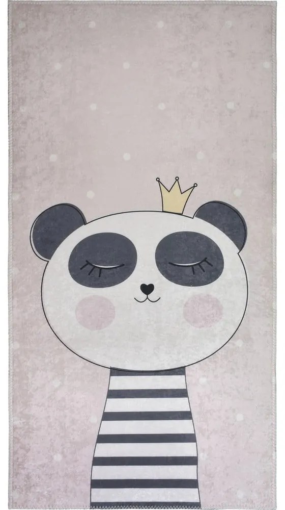 Covor pentru copii roz deschis 160x230 cm Princess Panda – Vitaus