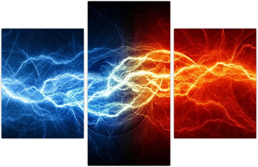 Tablou cu tensiunea de curent (90x60 cm)