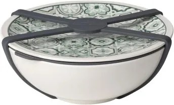 Set bol si farfurie din portelan, To Go M Verde, 350 ml, Villeroy & Boch