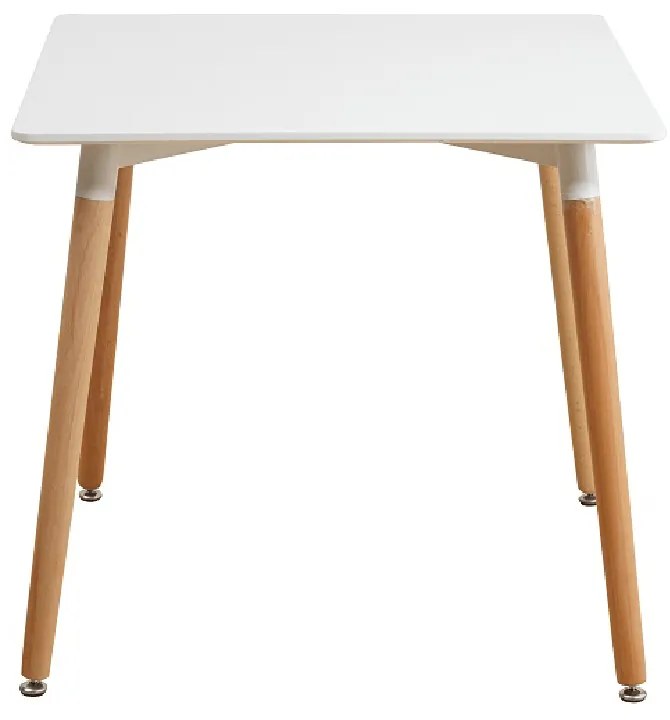 OFERTA Masa de dining DIDIER 4 NOU 70x70 cm alb II. calitate