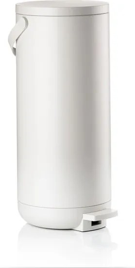 Coș de gunoi alb cu pedală din plastic 35 l Circular – Zone