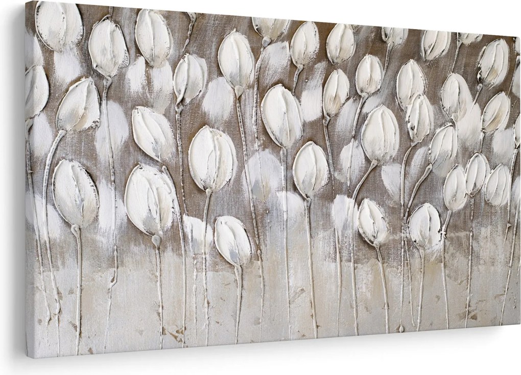 Tablou - Lalele structurate (90x60 cm)