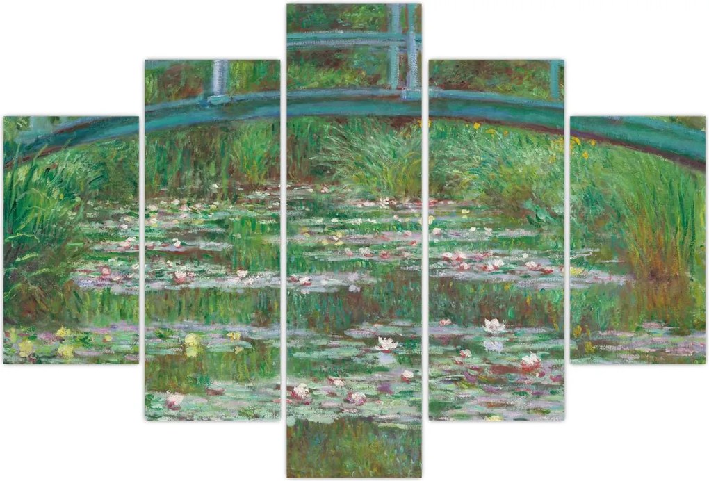 Tablou - Claude Monet, The Japanese Footbridge, reproducere (150x105 cm)