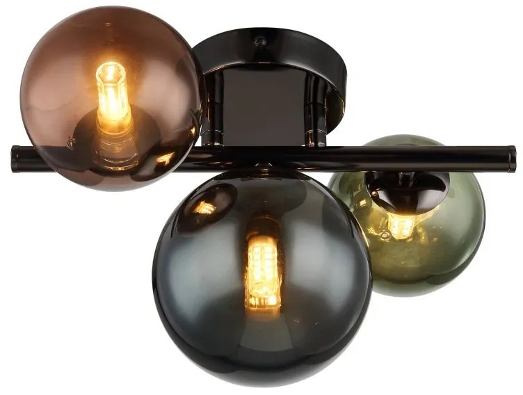 Plafoniera 3L design modern Riha color