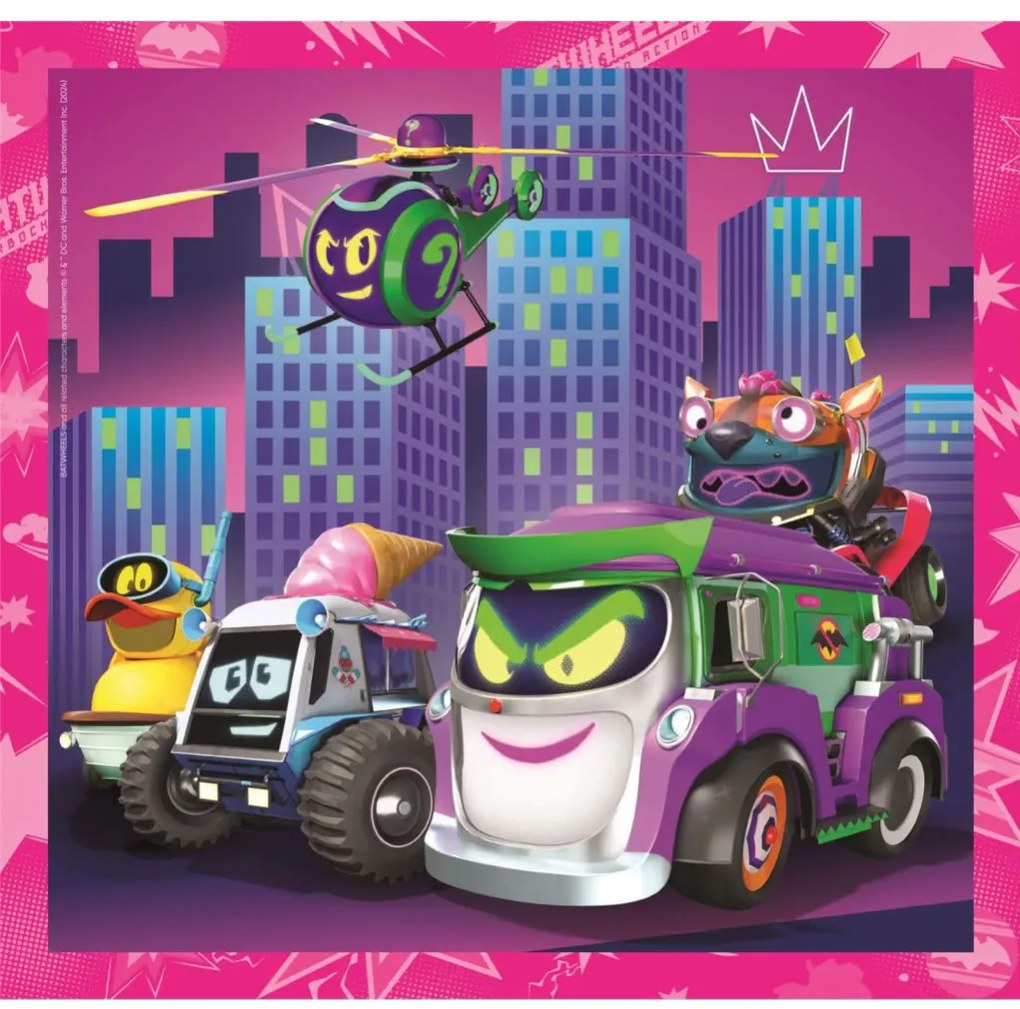 Batman Batwheels Puzzle Clementoni 3x48 piese