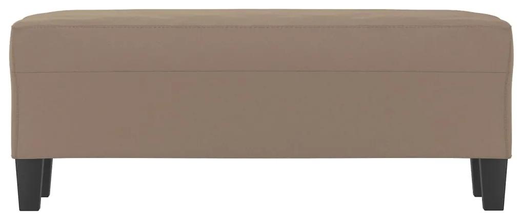 Banca, gri taupe, 100x35x41 cm, microfibra Gri taupe, 100 x 35 x 41 cm