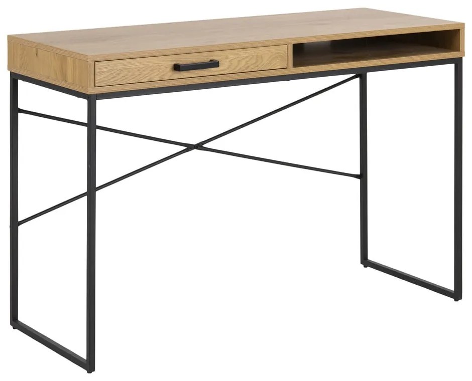 Birou în decor de stejar sălbatic Actona, 110 x 45 cm