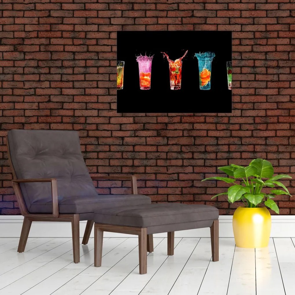 Tablou cu băuturi (70x50 cm)