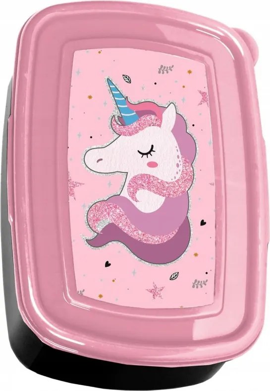 Set școală din 6 piese din cea mai recentă colecție pentru o fată, cu motiv unicorn