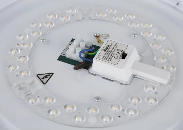 Globo 48580R - Plafonieră LED CALLIE LED/24W/230V Ø 38 cm crom mat