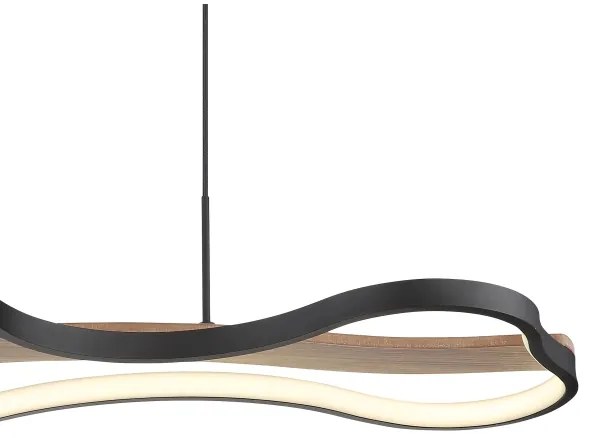 Lustră LED dimabilă pe cablu BEZZY LED/30W/230V Globo 67181H + telecomandă