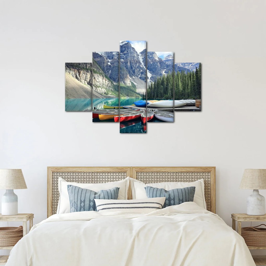 Tablou - Moraine Lake (150x105 cm)