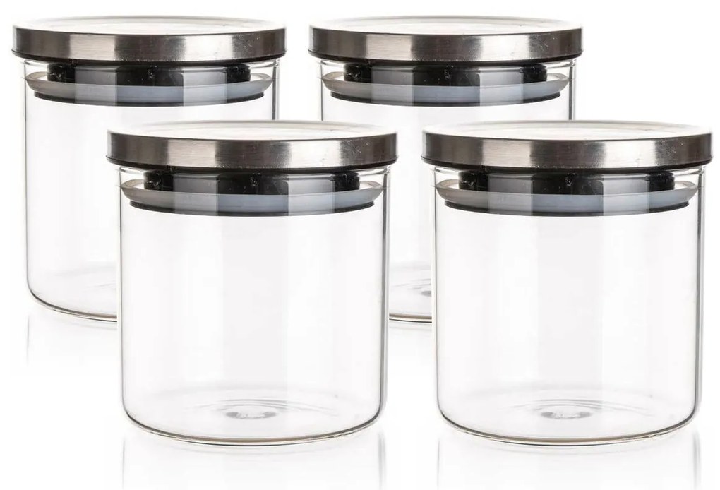 Set de 4 doze de sticlă Banquet FREIA,   650 ml, 0,65 l
