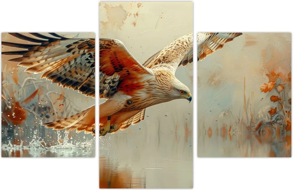 Tablou - Pasăre de pradă (90x60 cm)