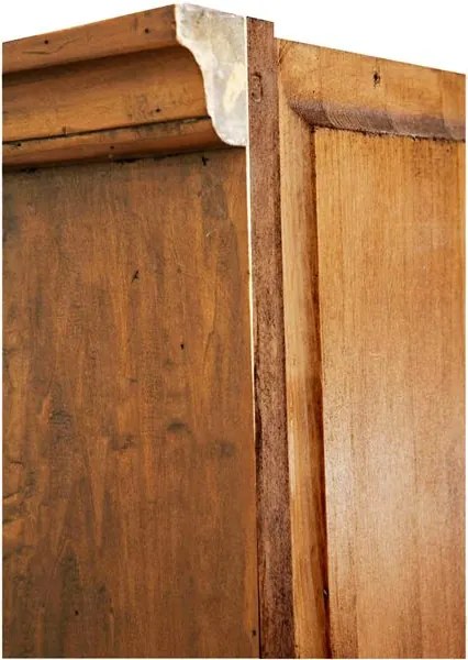 Vitrina, L109 36 H180 cm, 2 usi 2 sertare, lemn masiv