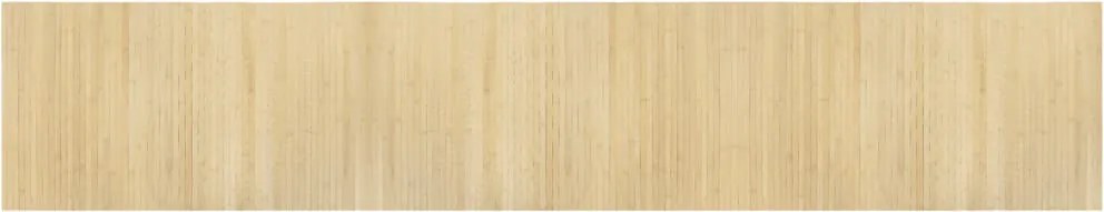vidaXL Covor dreptunghiular, natural deschis, 60x300 cm, bambus