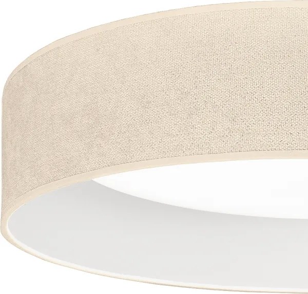 Brilagi-LED VELVET SM. VARI, lumină reglabilă 36W/230V 3000-6500K Ø 55 cm crem + telecomandă