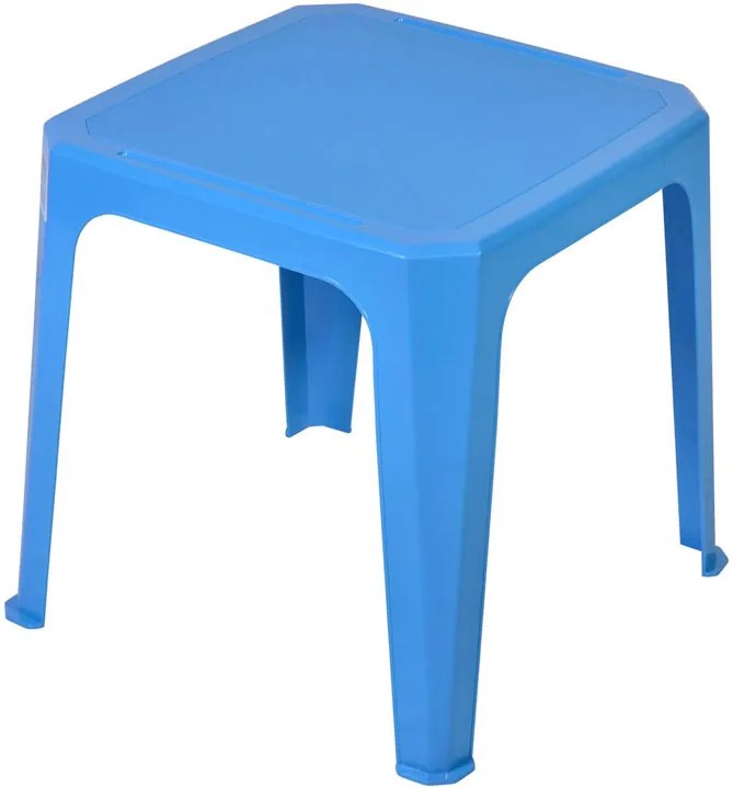 Masa din plastic pentru copii, 42 x 42 x 44 cm, Albastru