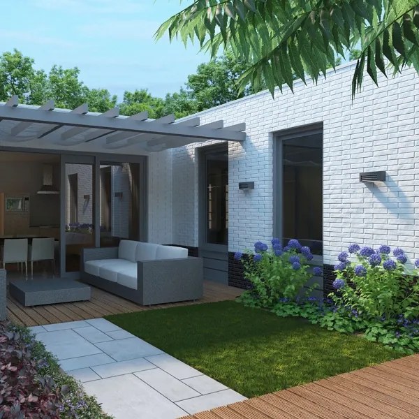 Philips 17105/93/16 - Corp de iluminat perete exterior MYLIVING FRAGRANCE 1xE27/20W